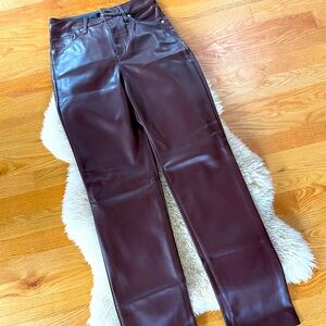 *NWT Express Vegan Leather pants